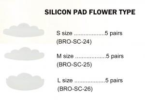Silicone Pad Flower Type (BRO-SC)